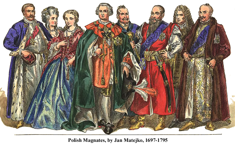 Polish magnates 1697-1795